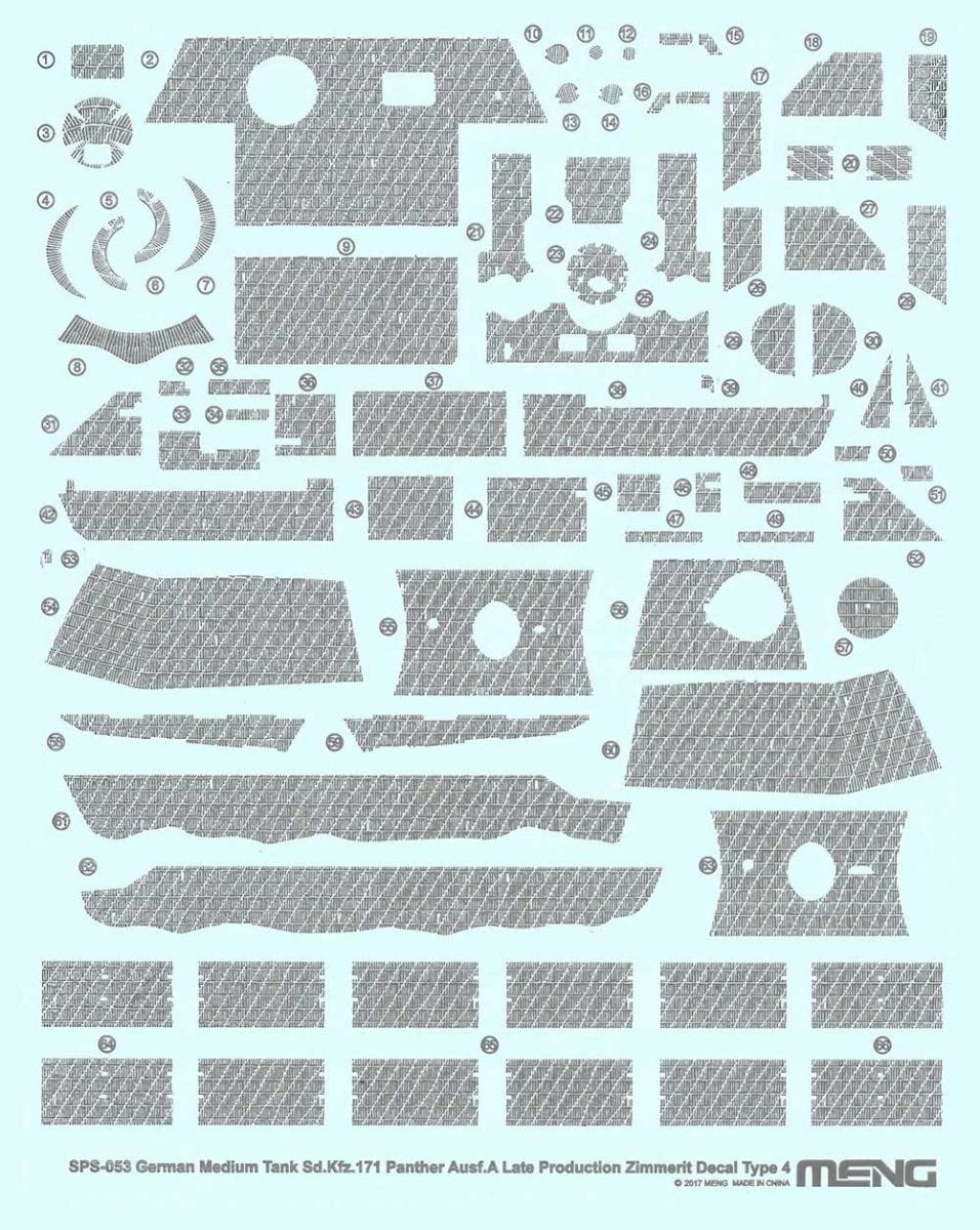meng-sps053-panther-ausf-a-late-zimmerit-decal-1-35 image 1