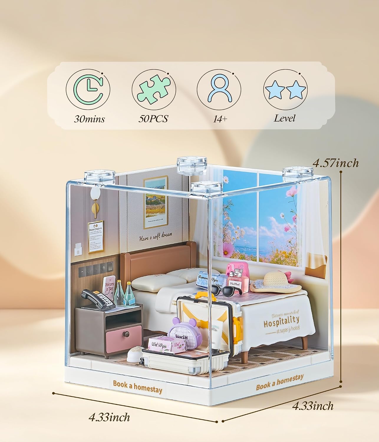 fairy-care-dreamy-bay-scene-fc-dbs8038-miniaturhaus-36-teile image 4