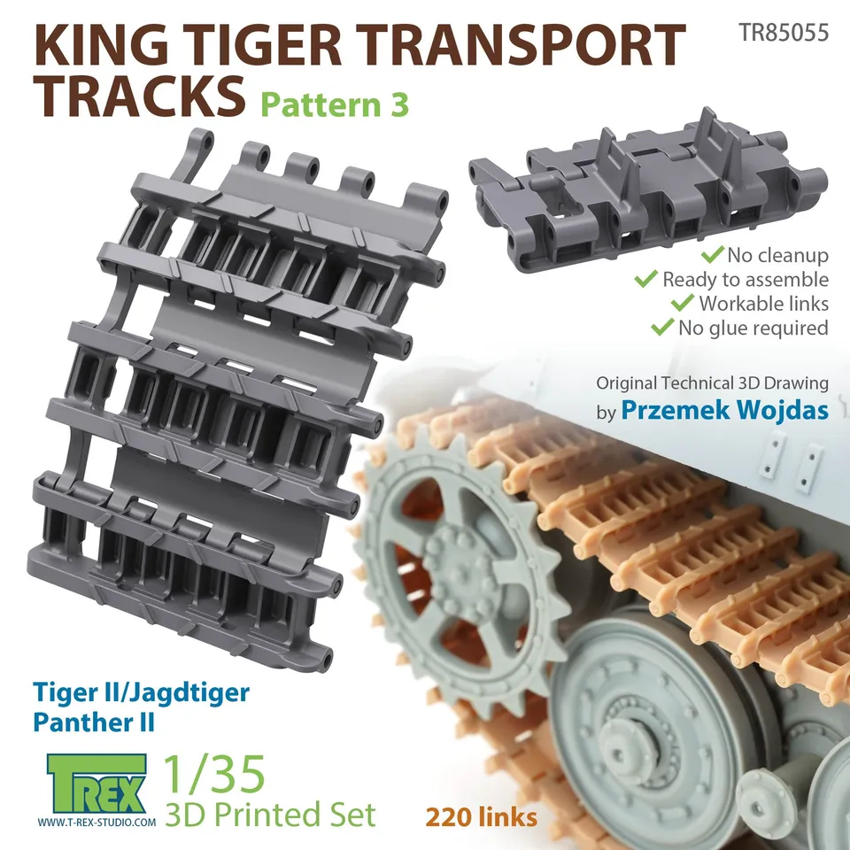 t-rex-85055-king-tiger-transportketten-1-35-pattern-3 image 1