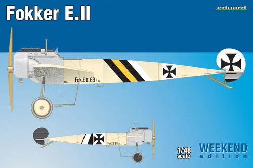 eduard-8451-fokker-e-ii-flugzeug-1-48-weekend image 1