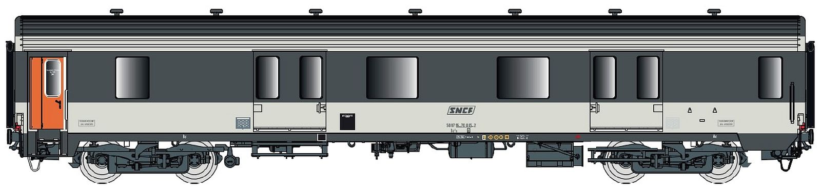hobbytrain-zubeh-r-packwagen-mc76-dd2s-sncf-corail-ep-iv image 1