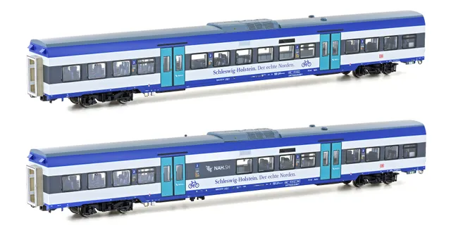hobbytrain-marschbahn-personenwagen-dbag-ep-vi-ac-2er-set image 1