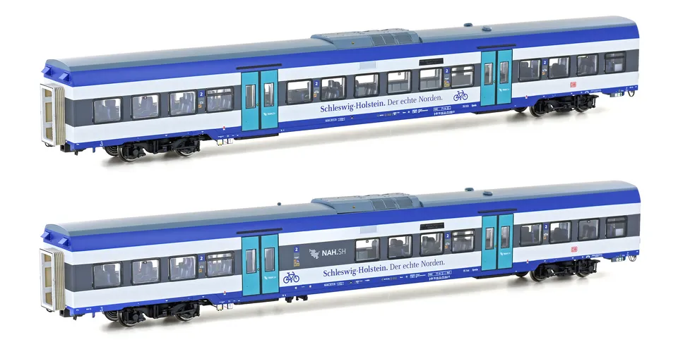 hobbytrain-marschbahn-personenwagen-dbag-ep-vi-ac-2er-set image 1