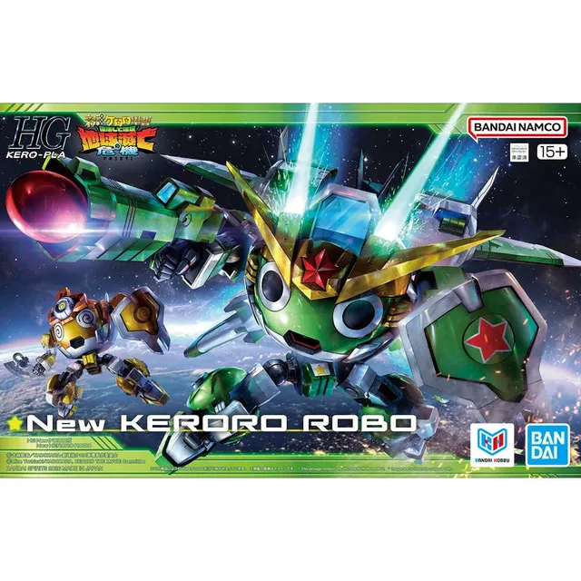bandai-hg-keroro-robot-plastikmodellbausatz-keroro image 1