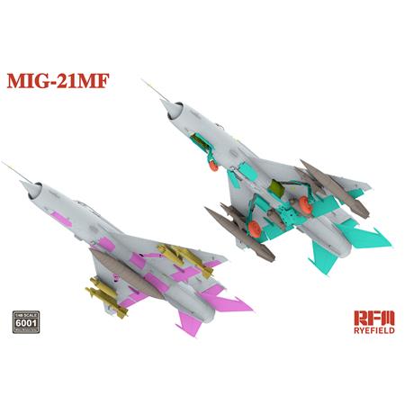 rye-field-6001-mig-21mf-fishbed-flugzeugmodell-1-48 image 3