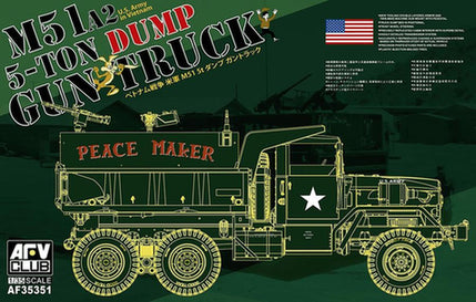 afv-club-35351-m51a2-gun-truck-5-ton-1-35-bausatz image 1