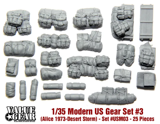 value-gear-usm03-us-gear-set-1-35-25-teile-resin image 1