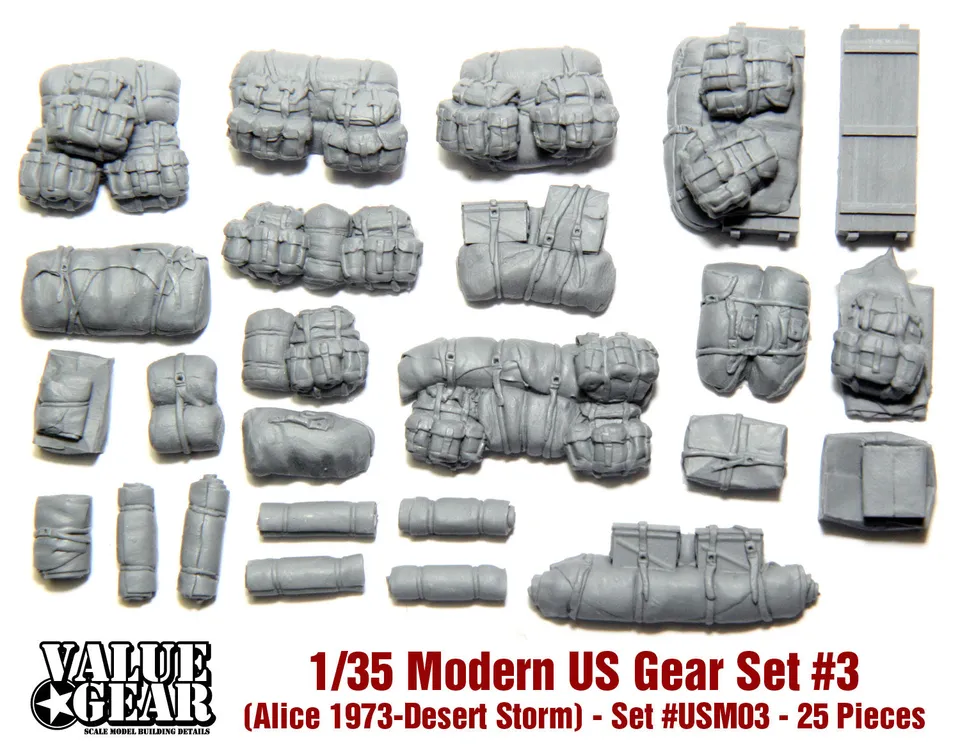 value-gear-usm03-us-gear-set-1-35-25-teile-resin image 1