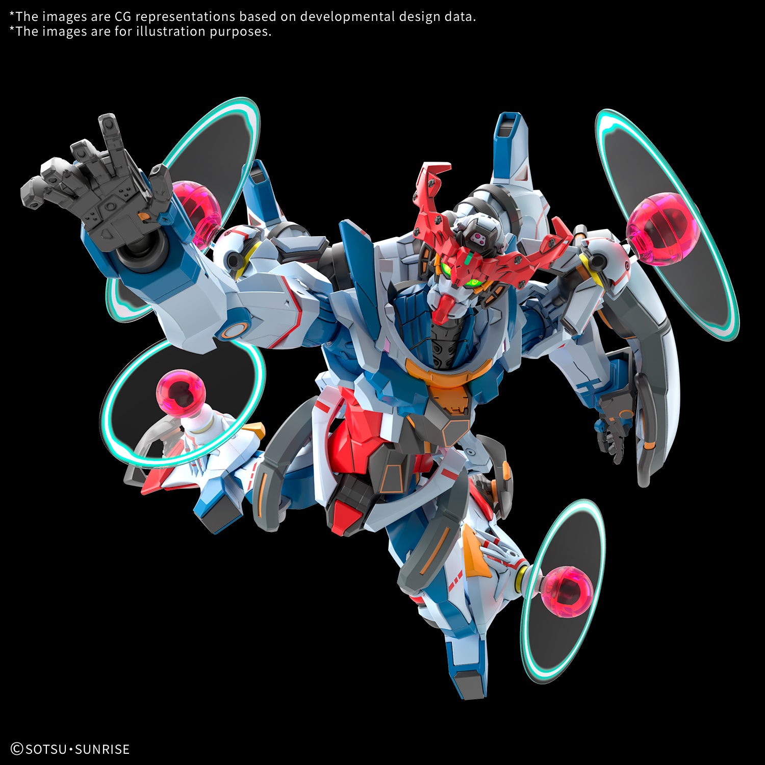 bandai-hg-gquuuuuux-endymion-unit-awakened-gunpla-1-144-bausatz image 5