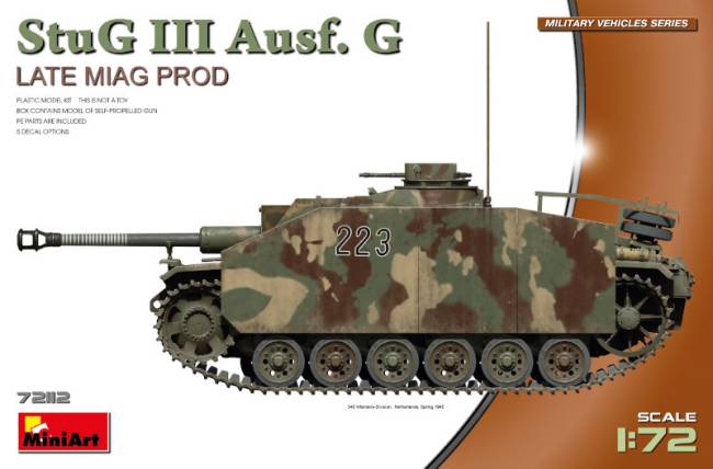 miniart-72112-stug-iii-ausf-g-panzermodell-1-72 image 1