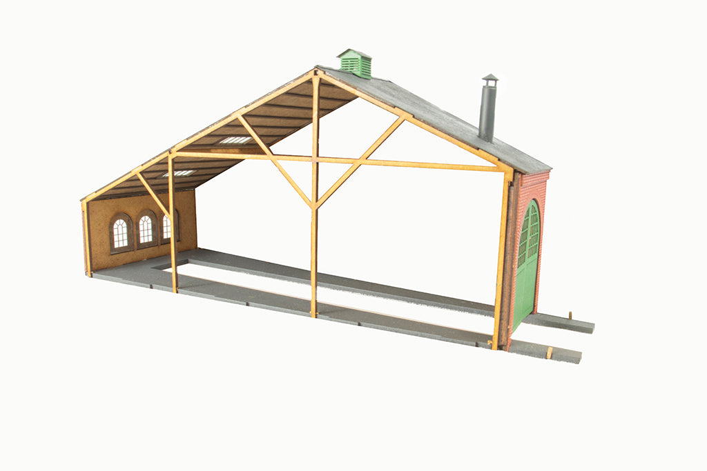 hobbytrade-ved-banen-ht-87241-modellhaus-erweiterung-rundlokschuppen image 1