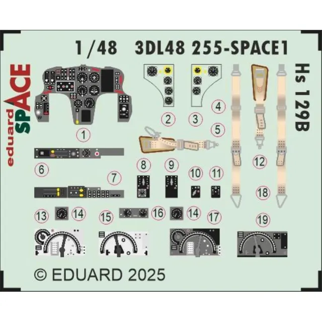 eduard-3dl48255-hs-129-b-cockpit-zur-stsatz-1-48-takom image 1