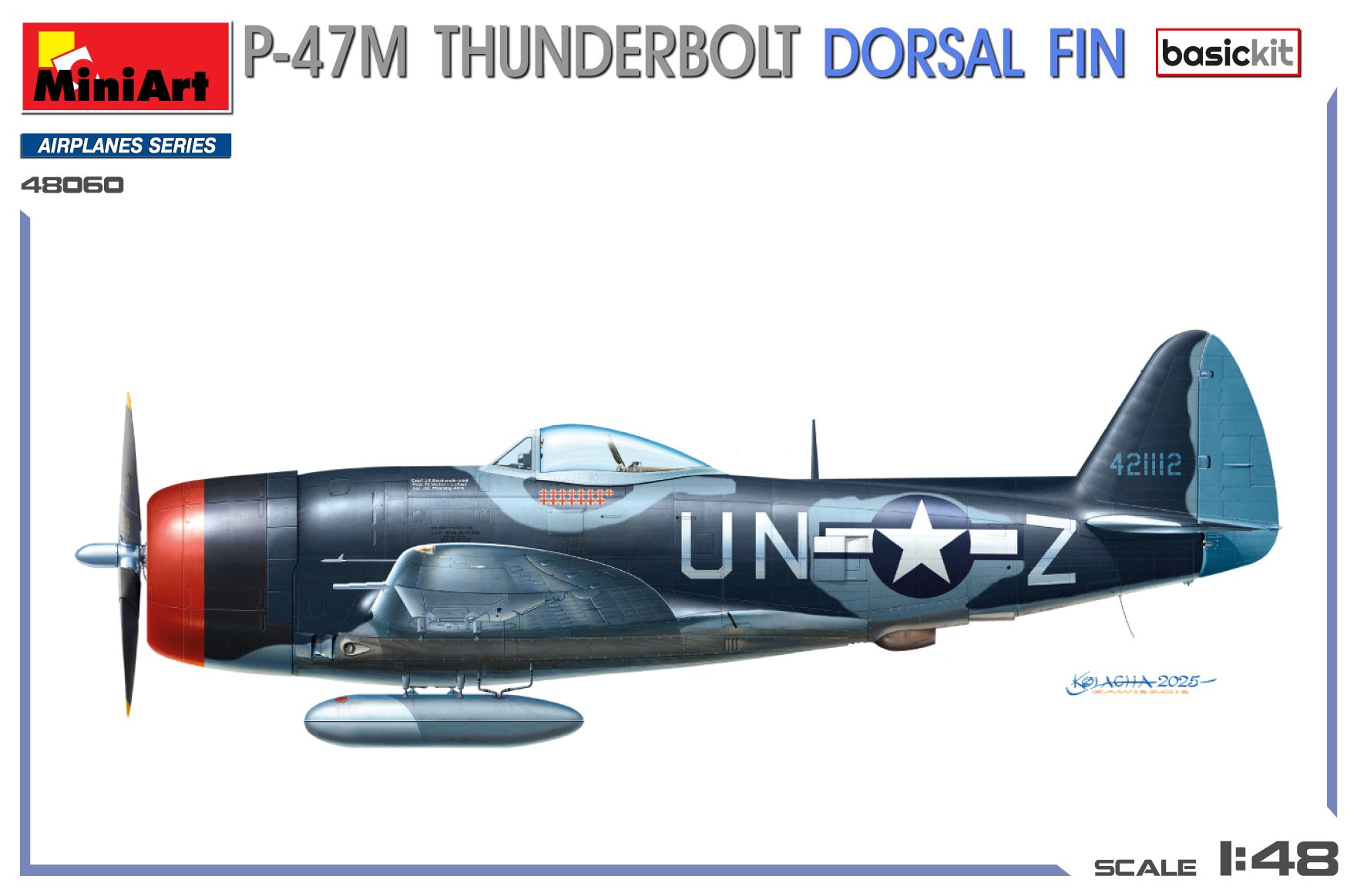 miniart-48060-p-47m-thunderbolt-flugzeugbausatz-1-48-basic image 4