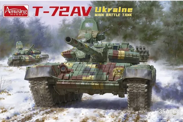 amusing-hobby-35a063-t-72av-ukraine-panzermodell-1-35 image 1