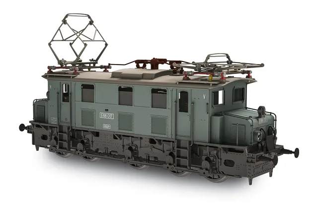 hobbytrain-e88-0-drg-grau-e-lok-spur-n-epoche-ii-sound image 1