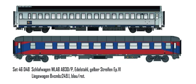 hobbytrain-personenwagen-3er-set-nachtzugwagen-ab30-tri-bte-ep-vi image 1