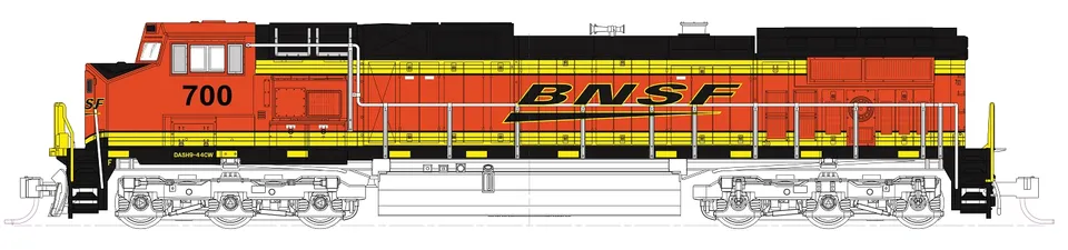 hobbytrain-diesellok-ge-c44-9w-bnsf-796-swoosh-ep-vi-spur-n image 1