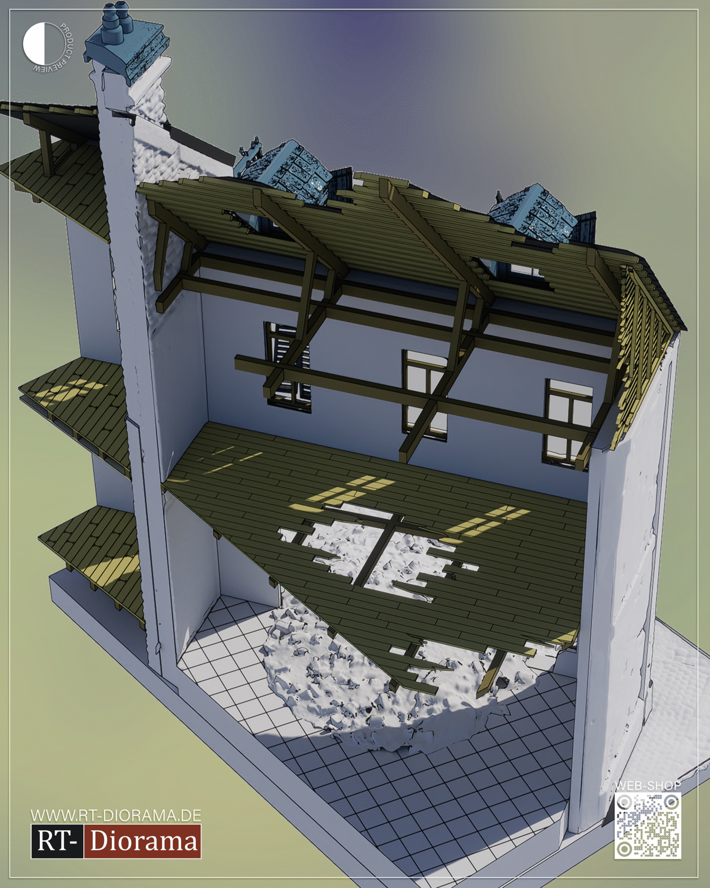 rt-diorama-35055-the-breach-normandy-dioramabase-1-35 image 5