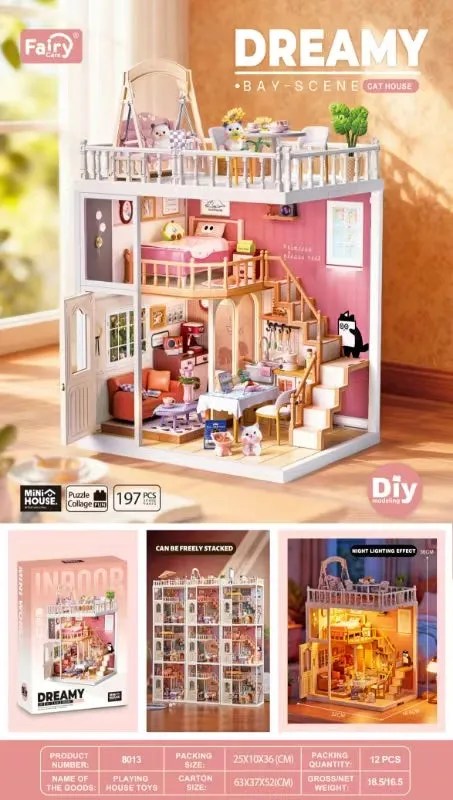 fairy-care-fc-dbs8013-cat-life-miniaturhaus-78-tlg-2-st-ckig image 1