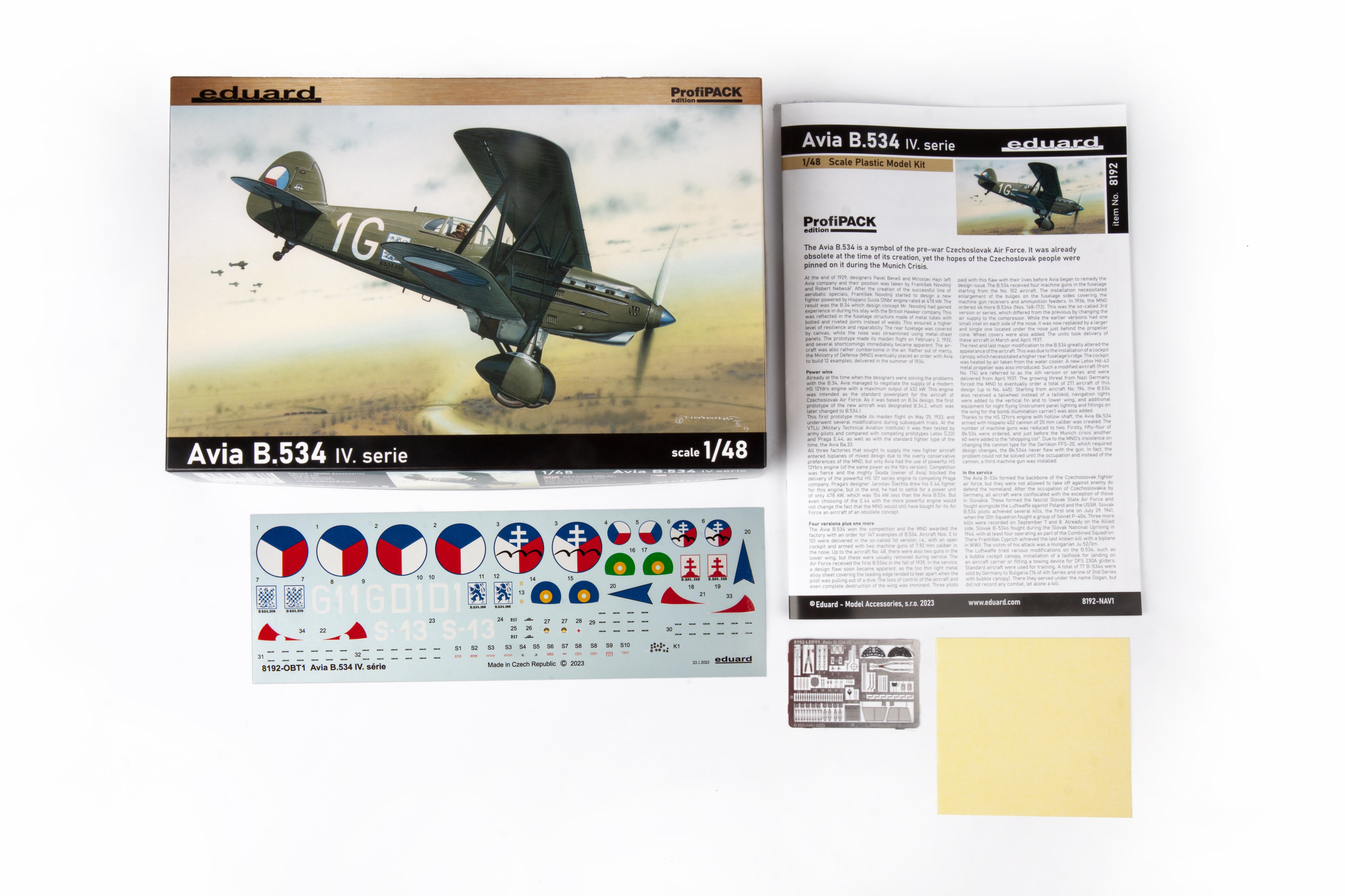 eduard-8192-avia-b-534-profipack-bausatz-1-48 image 2