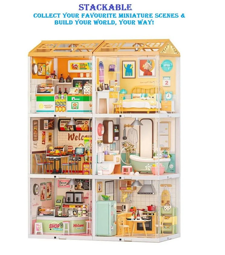 jiaerle-toys-jel-0415-miniaturhaus-fast-food-diorama-125-teile image 4