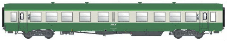 hobbytrain-personenwagen-usi-b10t-u63-sncf-waggon-ep-ivb-2-kl image 1