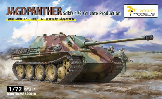 vespid-720010-jagdpanther-g1-panzermodell-1-72-late image 1