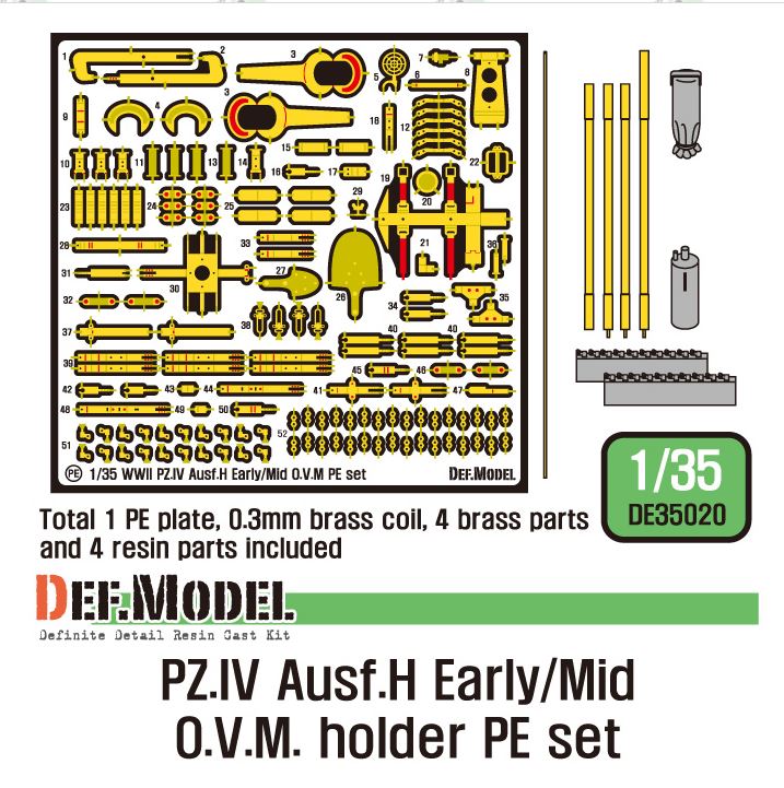 def-model-de35020-tzteile-pz-iv-ausf-h-ovm-halter-1-35 image 1