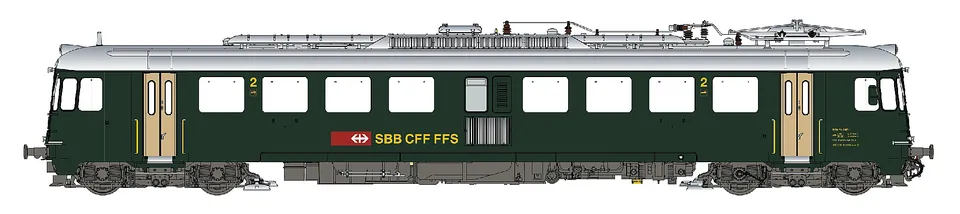 hobbytrain-rbe-4-4-1461-triebwagen-sbb-sound image 1