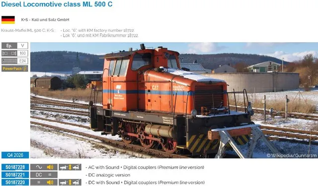 hobbytrain-diesellok-ml-500c-kali-salz-n-ac-sound image 1