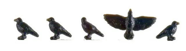 hobbytrain-modellautos-6er-set-kr-hen-figuren-spur-n image 1