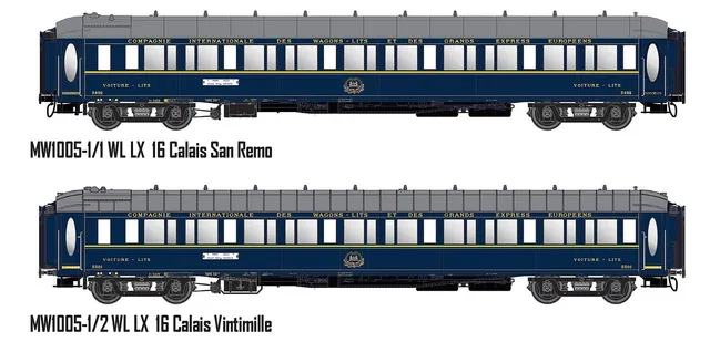 hobbytrain-ciwl-schlafwagen-2er-set-le-train-bleu image 1