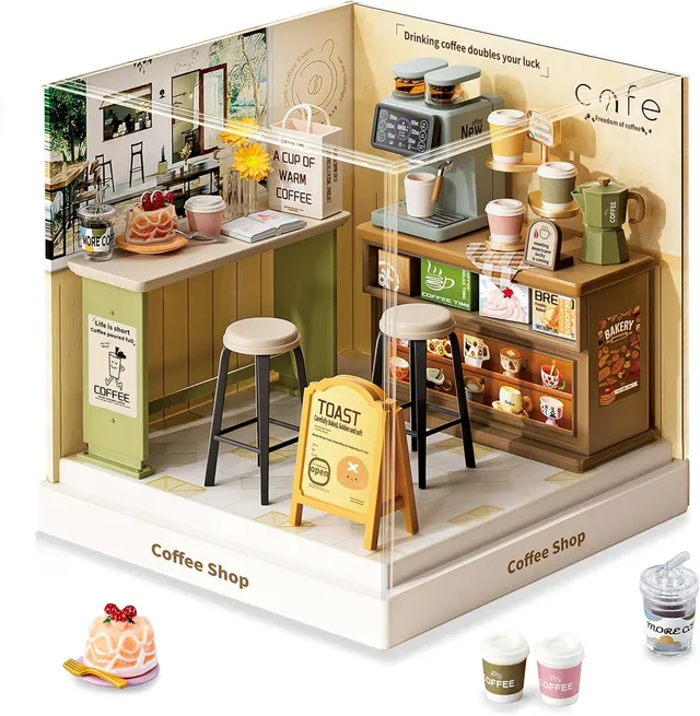 fairy-care-dreamy-bay-coffee-shop-miniaturhaus-diy-36-teile image 1