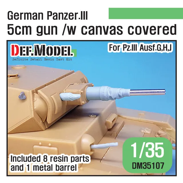 def-model-dm35107-pz-iii-5cm-metallrohr-1-35 image 1