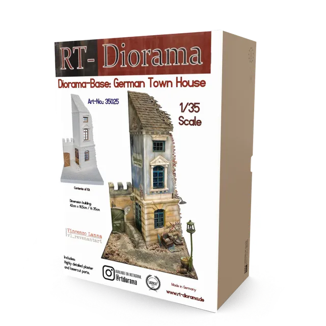 rt-diorama-35025-german-town-house-stadthaus-bausatz-1-35-keramik image 1