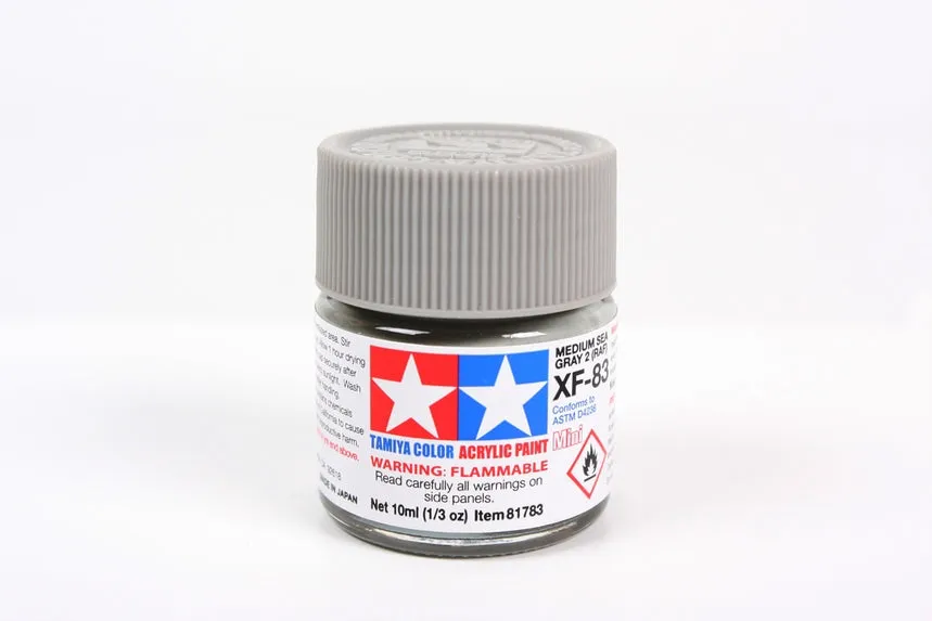 tamiya-xf83-medium-sea-grey-acrylfarbe-10-ml-matt image 1