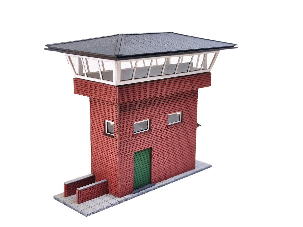 hobbytrade-ved-banen-ht-87266-blockstelle-modellhaus-rote-steine image 2