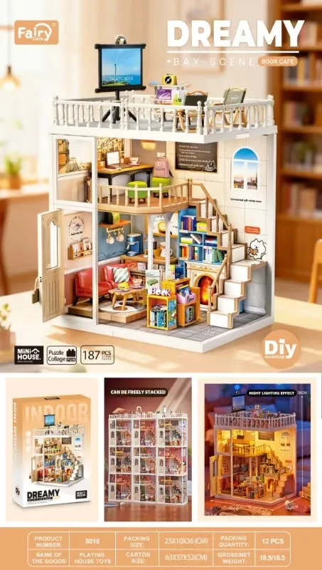 fairy-care-dreamy-bay-scene-book-cafe-bastelhaus-187-tlg image 1