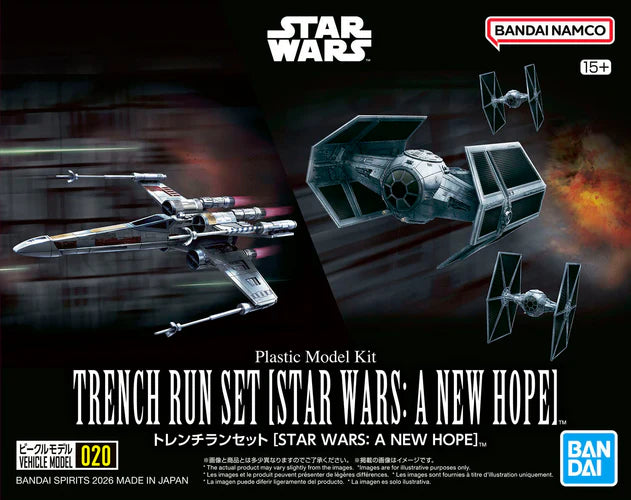 bandai-star-wars-trench-run-set-a-new-hope-modellbausatz image 1