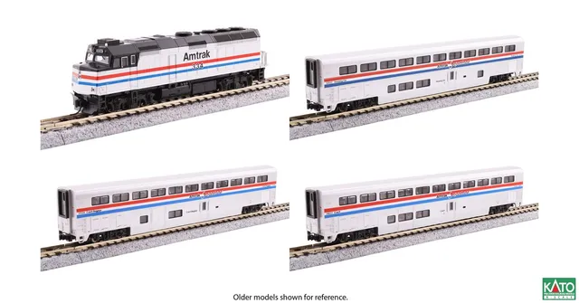 hobbytrain-personenwagen-emd-f40ph-amtrak-set-ep-iv-spur-n image 1