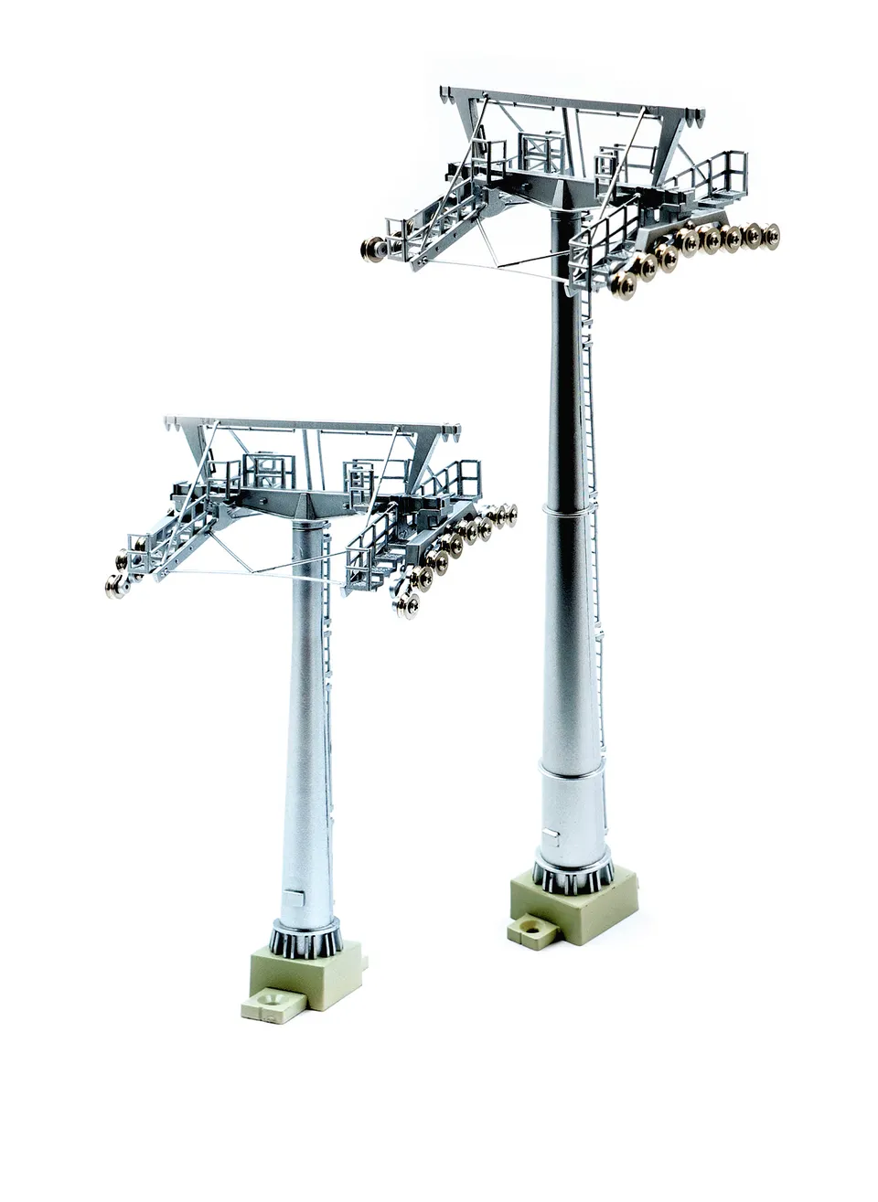 hobbytrain-zubeh-r-seilbahn-h0-seilbahnmodell-2-st-tzen-12-16cm image 1
