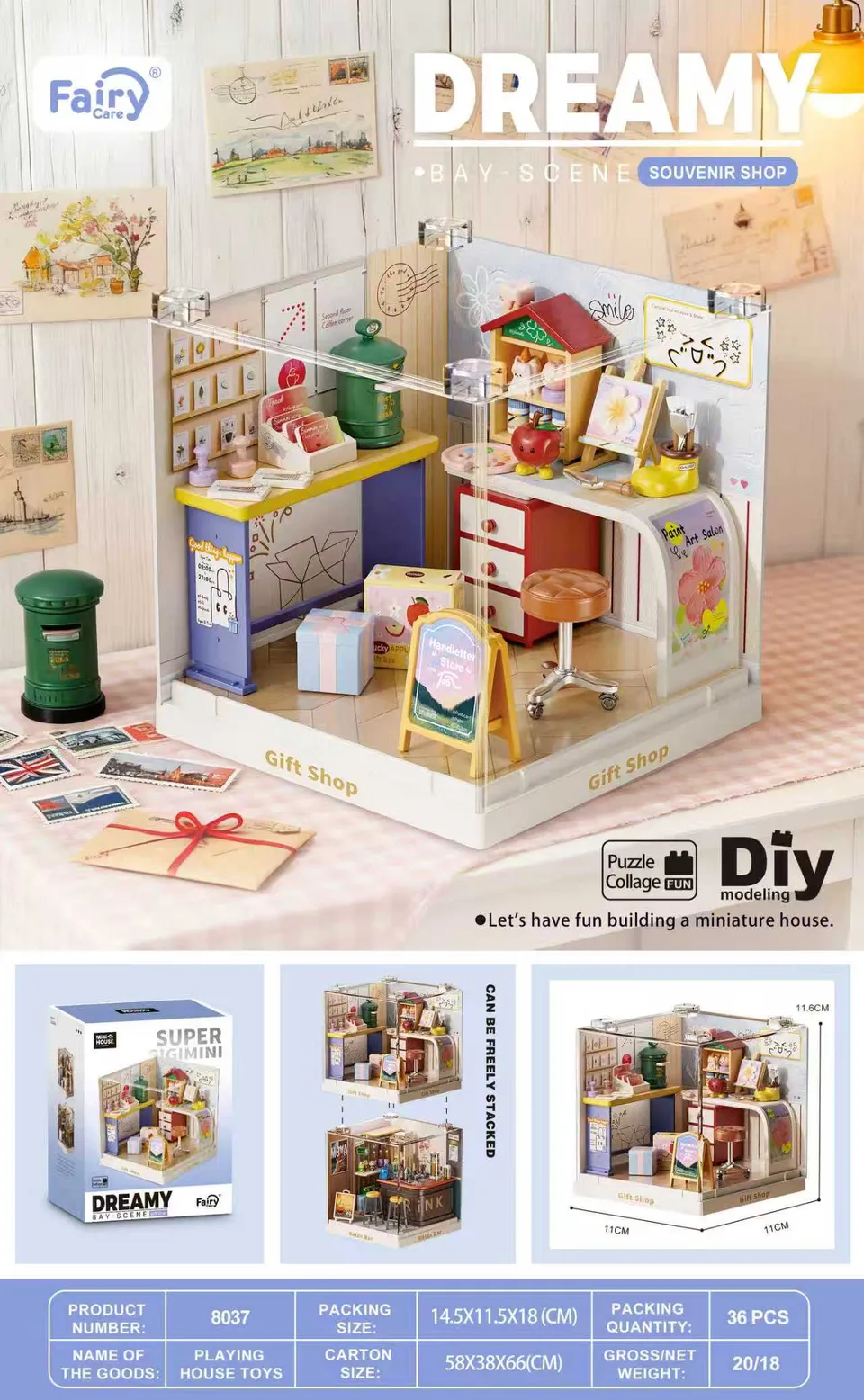fairy-care-fc-dbs8037-dreamy-bay-gift-shop-36-teile image 1