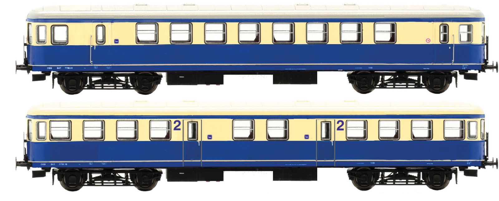 hobbytrain-rh-7758-triebwagen-bb-2-tlg-ep-iv-ac image 1