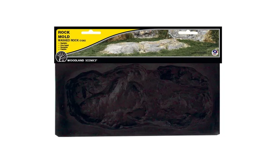 woodland-scenics-c1242-washed-rock-gussform-felsen-diorama image 1