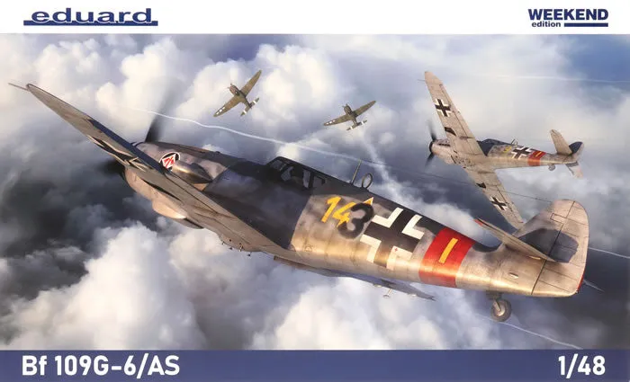 eduard-84169-bf-109g-6-as-flugzeug-bausatz-1-48-weekend image 1