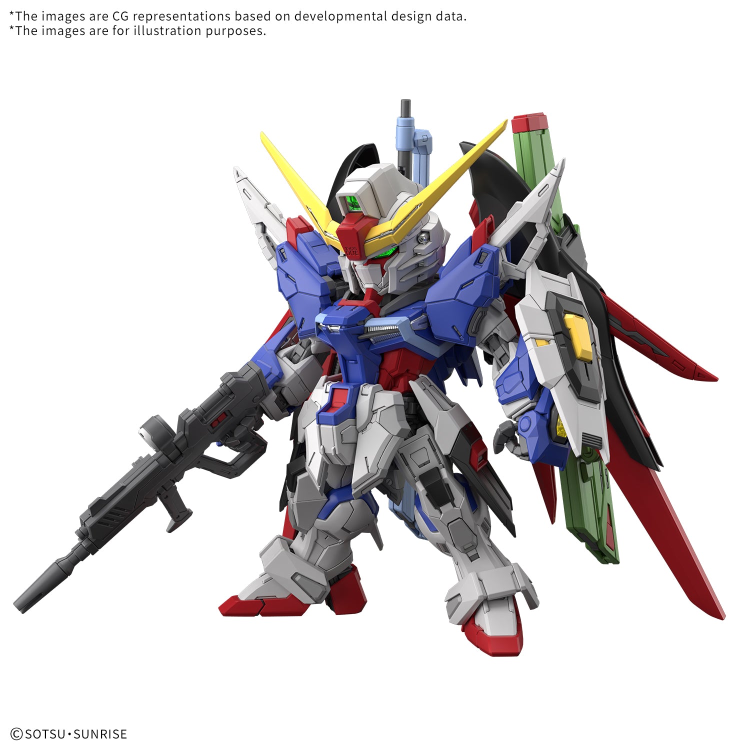 bandai-mgsd-destiny-gundam-seed-plastikmodell-bausatz image 1