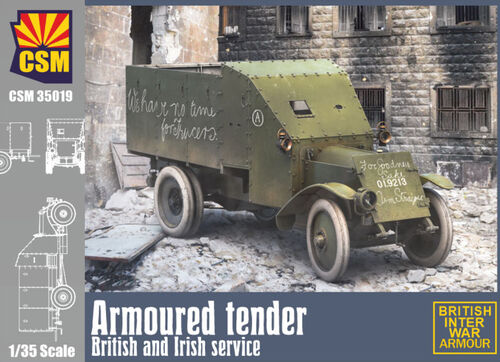 copper-state-models-35019-armoured-tender-panzermodell-1-35 image 1