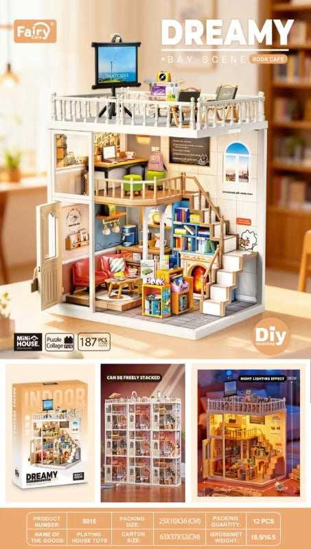 fairy-care-dreamy-bay-scene-book-cafe-bastelhaus-187-tlg image 1