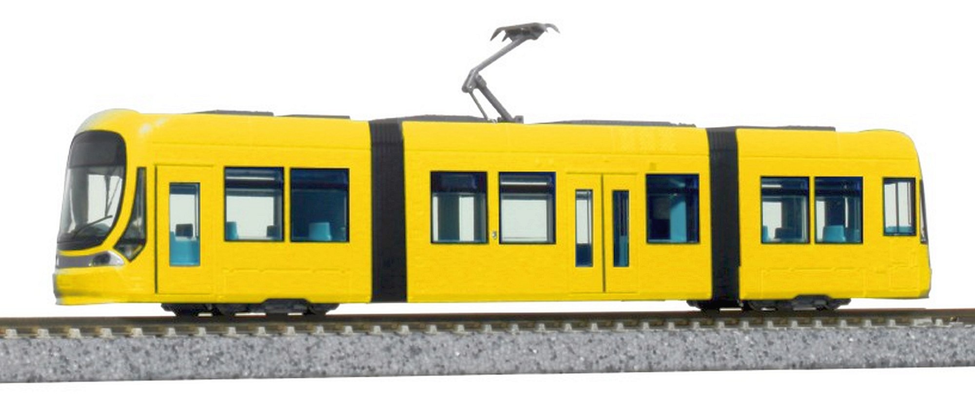 hobbytrain-stra-enbahn-triebwagen-gelb-ep-v-vi-spur-n image 1