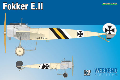 eduard-8451-fokker-e-ii-flugzeug-1-48-weekend image 1